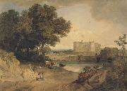 William Havell Carew Castle,Near Pembroke (mk47) china oil painting reproduction